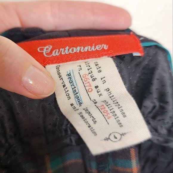 Anthropologie Cartonnier Multicolor Plaid Ankle Trousers 4 - Picture 6 of 7